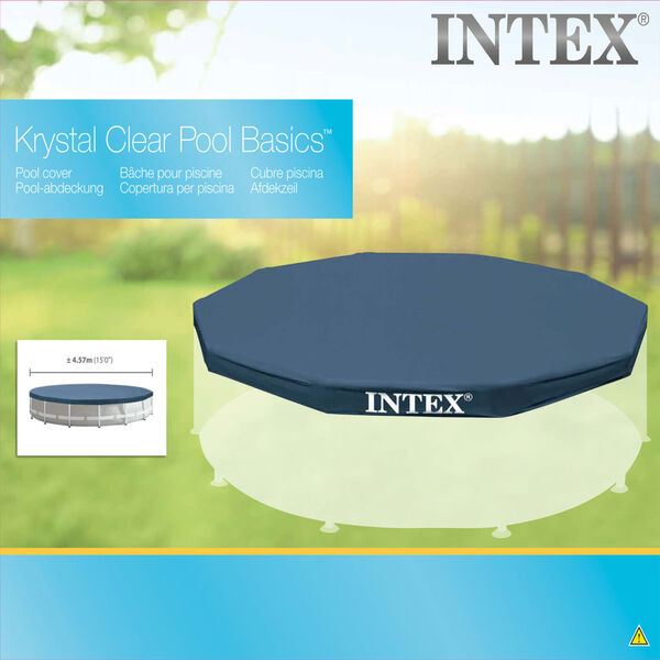 Intex Copertura per Piscina Rotonda 457 cm