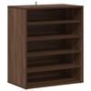 vidaXL Scarpiera Rovere Marrone 60x35x70 cm in Legno Multistrato