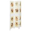 vidaXL Pannello Romdivider Bianco 106 x 165 cm MDF