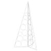 vidaXL Albero di Natale in metallo KUOPIO 100 cm Acciaio Bianco