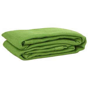 vidaXL Tappeto da Tenda Verde Chiaro 200x200 cm HDPE