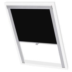 vidaXL Tenda a Rullo Oscurante Persiana Nera S08/608 GGL e GGU