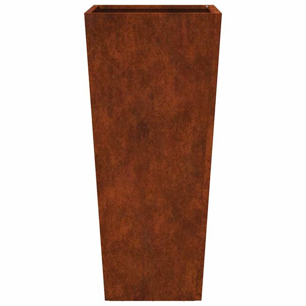 vidaXL Fioriera da Giardino 35x35x75 cm in Acciaio Corten
