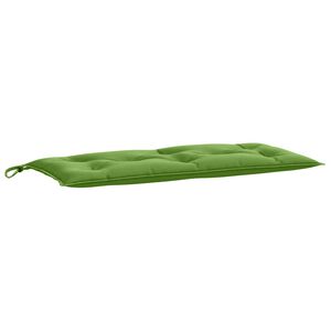 vidaXL Cuscino Panca Giardino Verde M&eacute;lange 100x50x7 cm Tessuto