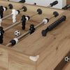 vidaXL Tavolo da Foosball Rovere Artigianale 146,5 x 74 x 85 cm