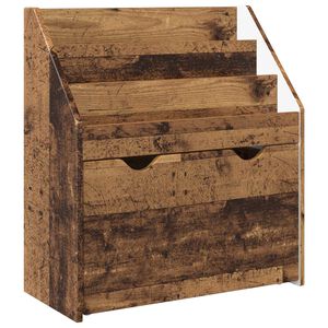 vidaXL Libreria per Bambini Legno vecchio 60 x 29,5 x 69 cm