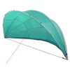 vidaXL Dome Piscina 472 x 460 x 229 cm Verde Mare