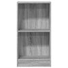 vidaXL Libreria Grigio Sonoma 40x24x76 cm in Truciolato