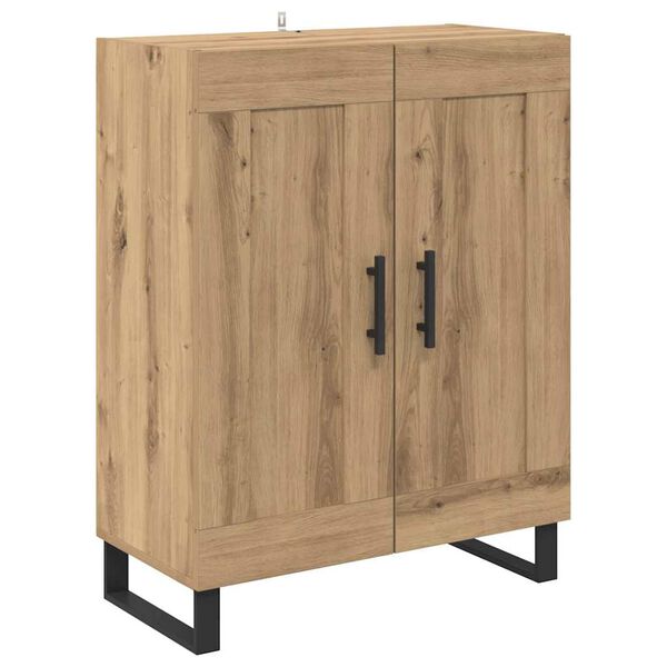 vidaXL Credenza Rovere artigianale 69,5 x 34 x 90 cm