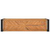 vidaXL Panca 120 cm in Legno Massello di Teak