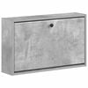 vidaXL Mobiletto per Scarpe da Muro BREDA 71 x 17 x 43 cm