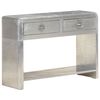 vidaXL Credenza Stile Aviatore 110x35x75 cm in Metallo