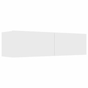 vidaXL Mobile Porta TV Bianco 120x30x30 cm in Legno Multistrato