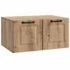 vidaXL Mobile Porta TV da Muro 59,5 x 41 x 30 cm Rovere Artigianale