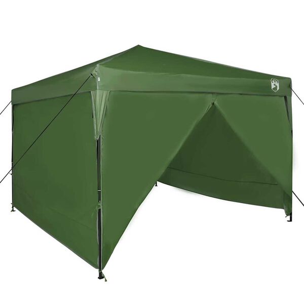 vidaXL Tenda Gazebo Verde 290 x 290 x 251 cm Tessuto