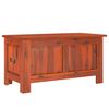 vidaXL Cassapanca con Coperchio Marrone in Legno Massello di Acacia
