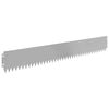 vidaXL Bordura per Prato 30 pcs 103 x 15 cm Acciaio Argento