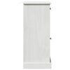 vidaXL Armadietto da Bagno con cassetto VIGO Bianco 37,5 x 34 x 80 cm