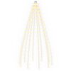 vidaXL Ghirlande luminose per alberi di Natale 180 LED Bianco caldo