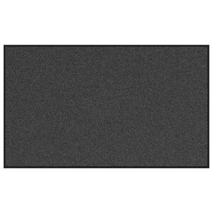 vidaXL Tappetino Antracite e Nero 90 x 150 cm 100% Poliammide