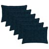 vidaXL Federa 6 pz HOUTEN Blu navy 50 x 80 cm