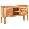 vidaXL Credenza 116x30x66 cm in Legno Massello di Acacia