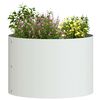 vidaXL Anello per vaso 5 pcs Bianco 30 x 30 x 20 cm