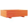 vidaXL Fioriera Giardino Marrone Cera 90x60x26,5cm Legno Massello Pino