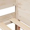 vidaXL Letto senza Materasso 90x200 cm in Legno Massello di Pino