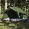 vidaXL Tenda da Campeggio per 2 Persone Verde Oliva Impermeabile