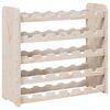 vidaXL Portavini 67,5x25x60 cm in Legno Massello di Pino