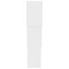 vidaXL Mensole a Muro Cubiche Bianche 68x15x68 cm Legno Multistrato