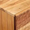 vidaXL Comodini 2pz 40x33x46 cm in Legno Massello di Acacia