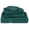 vidaXL Asciugamani da Bagno 2 pz Verde 100x150cm 360g/m&sup2; 100% Cotone