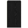 vidaXL Mobile con Cassetti Nero 40 x 41 x 76 cm Legno multistrato