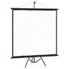 vidaXL Schermo di Proiezione con Treppiedi 50"/226 cm 1:1