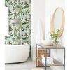 DUTCH WALLCOVERINGS Carta Parati Exotic Garden Bianco e Verde