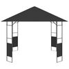 vidaXL Gazebo da Giardino 3x3 m Antracite 160 g/m&sup2;