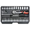 YATO Set cricchetto chiavi a tubo in metallo Nero 38 pezzi YT-14471