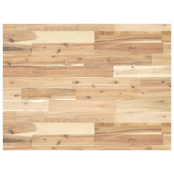 vidaXL Piano Scrivania Non Trattato 80x60x4cm Legno Massello di Acacia