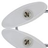 vidaXL Lampada da Soffitto Paralume Ellissoidale Vetro 6 Lampadine E14
