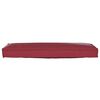 vidaXL Cuscino Rosso Vino 120 x 40 x 8 cm Tessuto Oxford