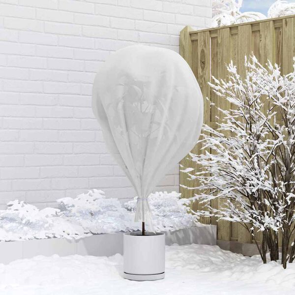 vidaXL Fleece per Piante di Protezione dal Gelo Bianco 20 x 3,2 m