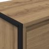 vidaXL Credenza Rovere Artigianale 42 x 36 x 75.5 cm Legno multistrato