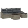 vidaXL Set di divani 5 pz polyrattan