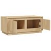 vidaXL Tavolino da Salotto Rovere Sonoma 102x50x44cm Legno Multistrato