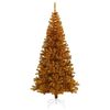 vidaXL Albero di Natale con 300 LED con supporto Oro 180 cm PET