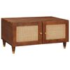 vidaXL Tavolino da salotto 80 x 50 x 40 cm Legno di mango massello