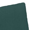 vidaXL Sedie da pranzo 2 pcs Verde scuro 57 x 67 x 98 cm Tessuto