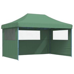 vidaXL Tenda Party 292 x 440 x 315 cm Verde Tessuto Oxford